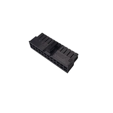 Conector Mini Fit Vias F Mea Preto Passo Mm Fonte Atx Plugshop