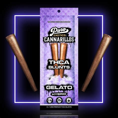 Puro Exotics Cannarillos Thca Pre Roll Blunts