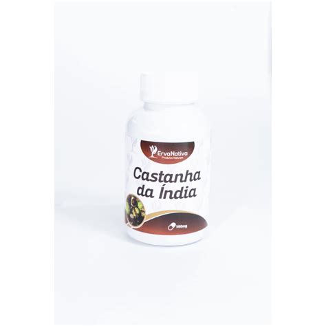 Castanha 500MG 100 Capsulas Erva Nativa No Shoptime