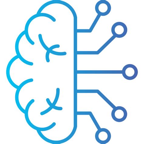 intelligence generic gradient outline icon