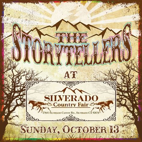 The Storytellers At Silverado Country Fair And Folk Festival The