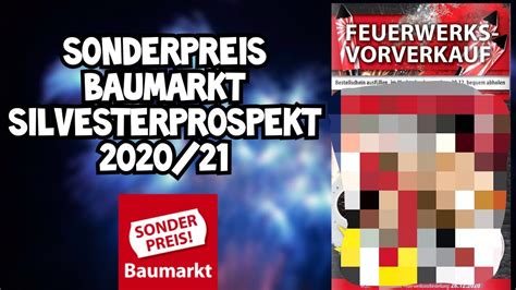 Sonderpreis Baumarkt Silvester Prospekt Heftig Billiger