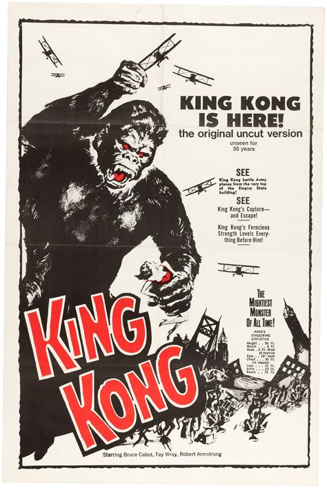 Hake's - "KING KONG" 1960s MOVIE POSTER PAIR.