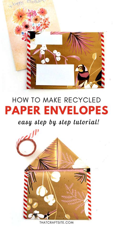 How To Make An Envelope Out Of Paper Step By Step Tutorial