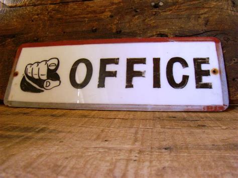 Office Sign Vintage Office Sign Hand Painted Sign | Etsy | Office signs ...