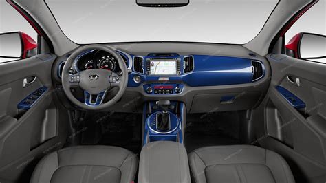 Kia Sportage 2011-2016, Full Interior Kit, 61 Pcs.