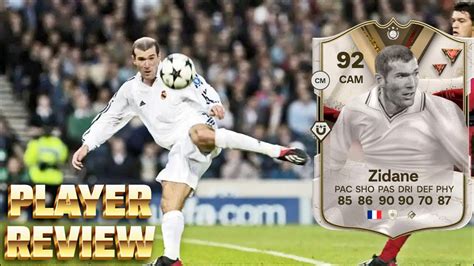 Vale La Pena Hacer El Sbc Review Zinedine Zidane Dynasties 92 Eafc 24 Fifa 24 Youtube