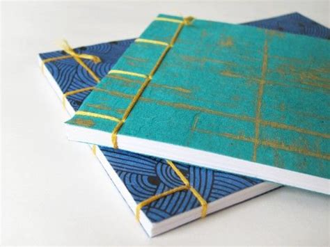 Simple Notebooks Bookbinding Tutorial Book Binding Diy Book Binding