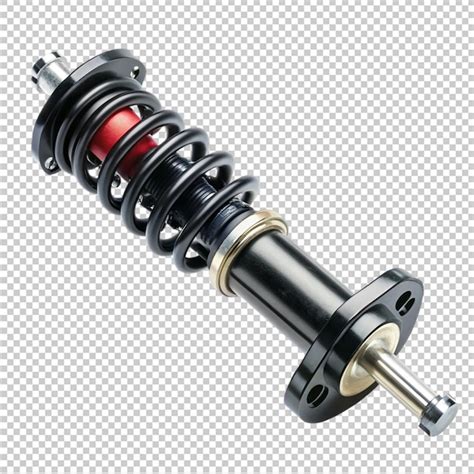 Set Of Car Shock Absorbers 3d Rendering Premium Ai Generated Psd