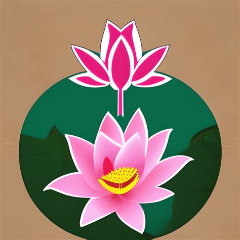 Lotus Flower Yoga Meditation Graphic · Creative Fabrica