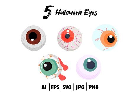 Halloween Eyes Graphic by customspace · Creative Fabrica