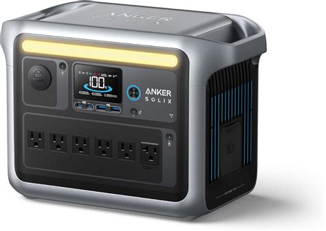 Amazon Anker SOLIX C1000 Portable Power Station 1800W Solar