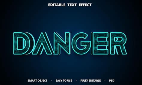 Effet De Texte 3d Psd Entièrement Modifiable PSD Premium