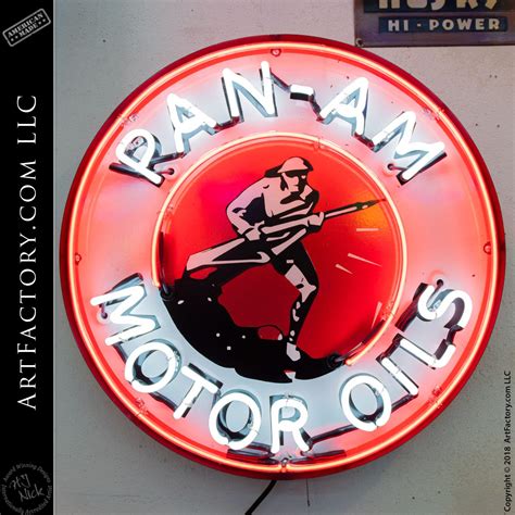 Vintage Garage Neon Clock: 101 Point Neon And Electrical Restoration