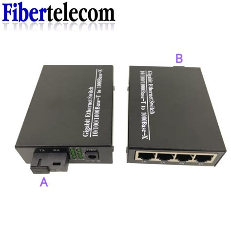 125g Fiber Port And 4101001000m Gigabit Ethernet Switch 1 Port 125g