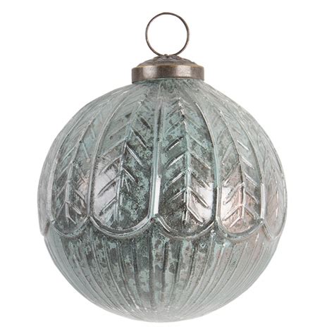 Gl Weihnachtskugel Cm T Rkis Glas Rund Weihnachtsbaumschmuck