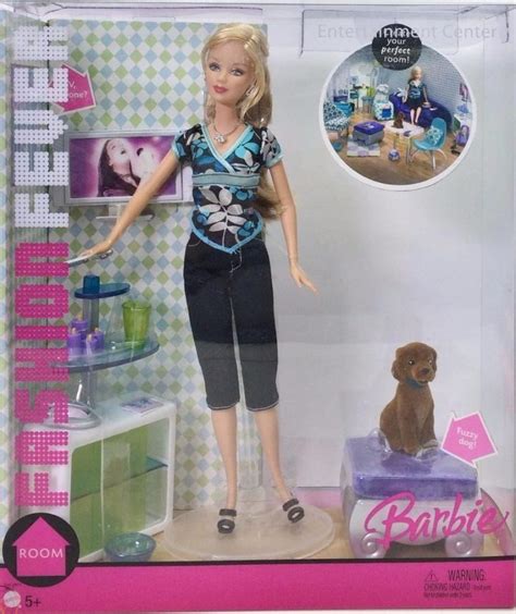 2005 2006 Fashion Fever Entertainment Center Barbie Toy Sisters