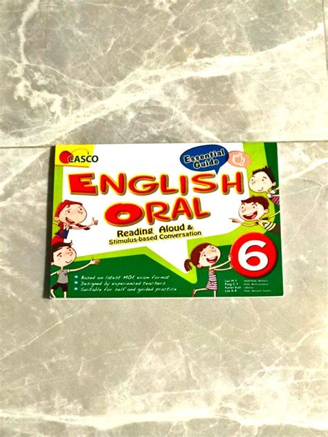 P6 Oral Casco English Oral Essential Guide P6 Hobbies And Toys Books