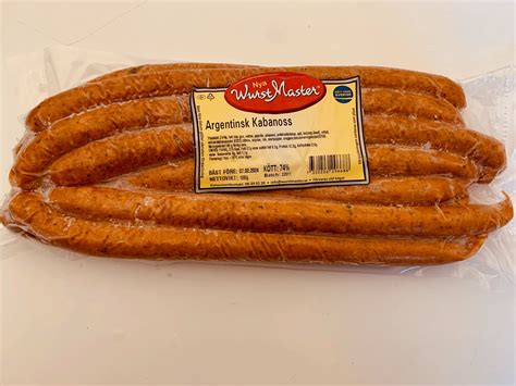 Mårdskog Lindkvist Matgrossisten KABANOSS ARGENTINSK 90G 5X1KG