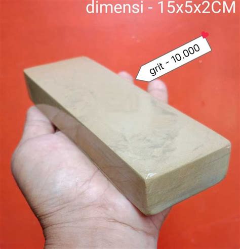 Batu Asah Batu Asahan Pisau Golok 1pcs Grit 10 000 Dimensi