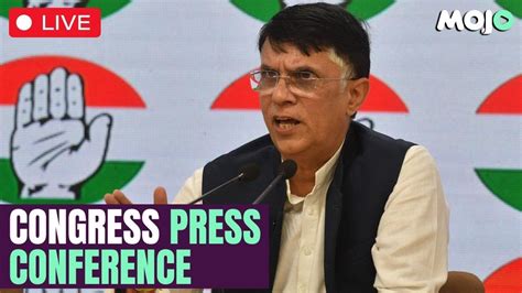 LIVE Congress Press Briefing By Pawan Khera At AICC HQ YouTube