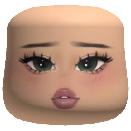 It S Cold Makeup Cheeks Head Light Skin Tone Roblox