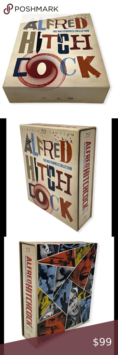 Alfred Hitchcock The Masterpiece Collection Limited Edition Box Set Blu Ray The Masterpiece