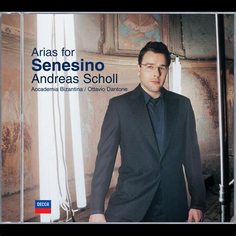 Andreas Scholl Arias for Senesino álbum de Accademia Bizantina