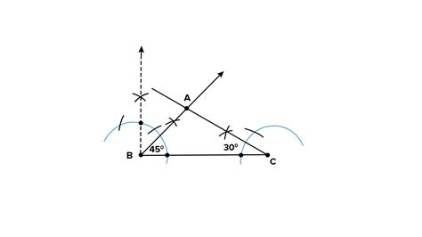 Draw A Triangle Abc With Side Bc Cm B A Then Construct