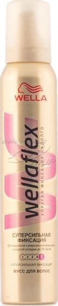 Мусс для волос Wella Wellaflex Суперсильная фиксация с технологией ...