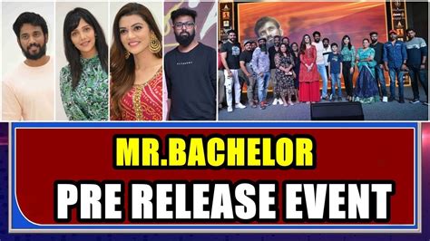 Mr Bachelor Kannada Movie Pre Release Event Darling Krishna Nimika