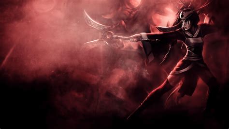 Blood Moon Akali Wallpaper