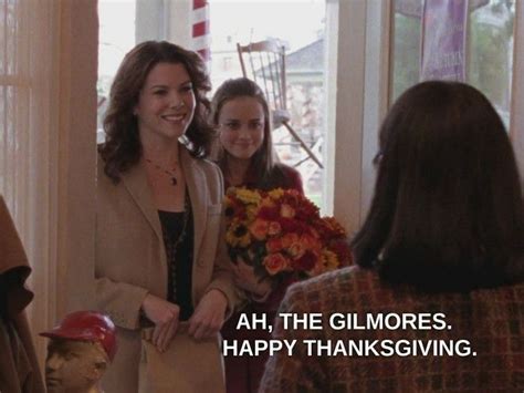 Gilmoregirls Lorelaigilmore Gilmore Girls Happy Thanksgiving Girl