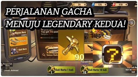 GACHA TOTAL 90 PACUL MENUJU SENJATA LEGENDARY KEDUA Metal Slug