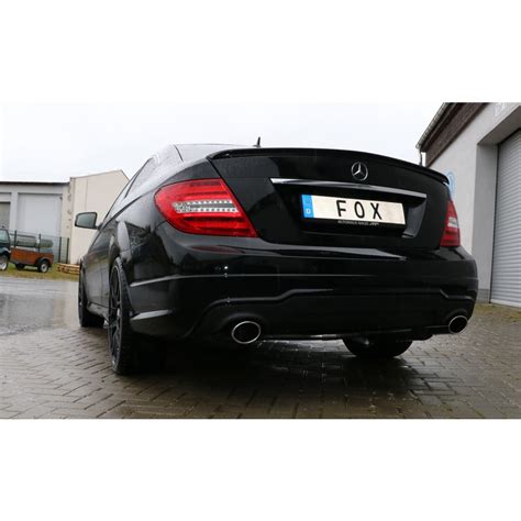 Mercedes C Klasse 4 Zylinder W204 S204 Endschalldämpfer rechts links