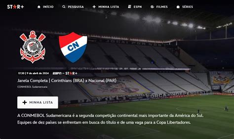 Corinthians X Nacional Par Ao Vivo Copa Sul Americana 2024 Onde