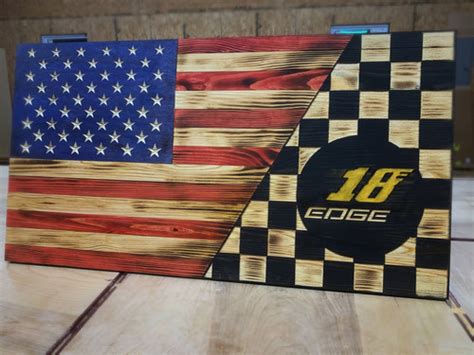 Custom Flags 19 x 36 | McElvyCustomWoodwork