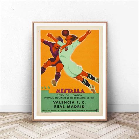 Vintage Soccer Poster