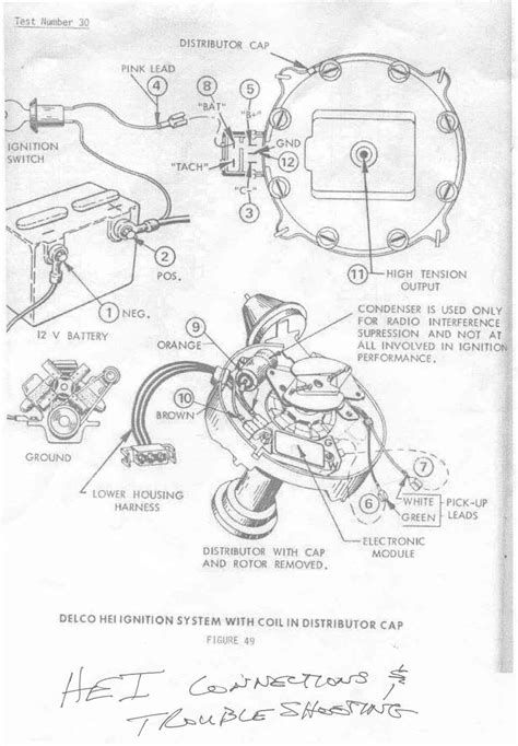 Sbc Hei Distributor Wiring Diagram