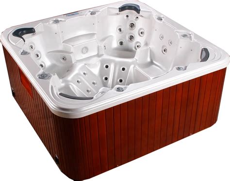 Balboa Spa Freestanding Acrylic Whirlpool 4 Person Corner Massage Outdoor Hot Tub Used Buy 4