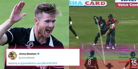 Neesham Takes A Dig At Bangladesh Pitches After Seeing Video Of Unplayable Ball