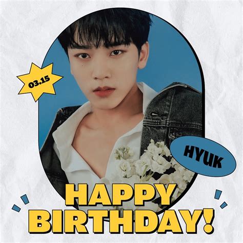 X Dream On Twitter Happy Hyuk Day Happy Birthday To Hyuk