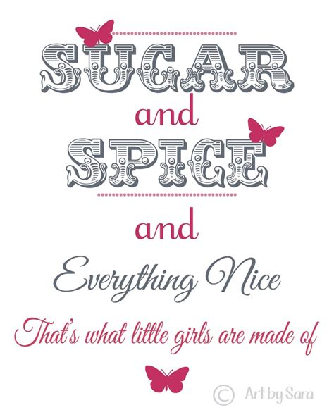 Sugar And Spice And Everything Nice Free Printable Free Templates Printable