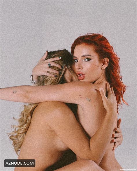 Abella Danger Sexy Poses Naked With Bella Thorne In A Social Media