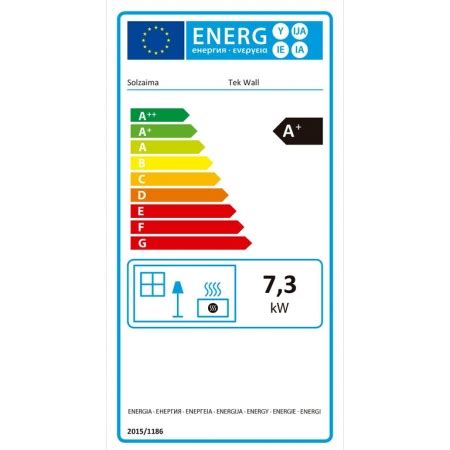 Salamandra A Lenha Solzaima Tek Wall Eco Smartfire