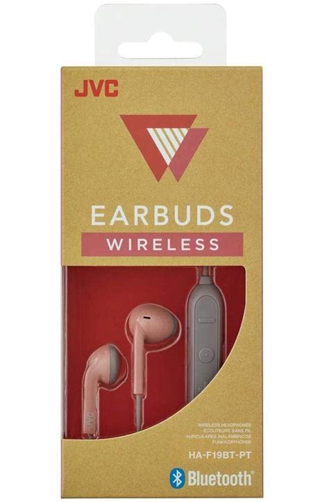 Jvc Ha F19bt Wireless Earbuds Bluetooth In Ear Headphones Sweat And Splash Proof Retro With