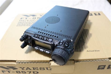 Yaesu Ft 857d Hf Vhf Uhf All Mode Transceiver Ysk Package 50 144 430mhz Working Ebay