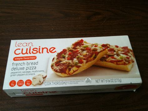 Lean Cuisine Deluxe French Bread Pizza