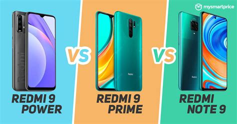 Redmi Power Vs Redmi Prime Vs Redmi Note Whats The Difference