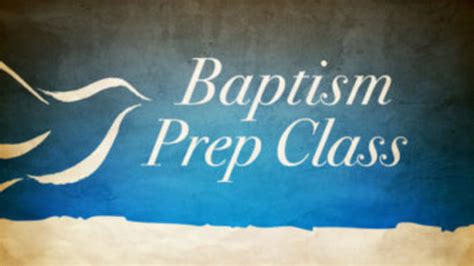 Baptism Preparation Class St Elizabeth Catholic Church And School